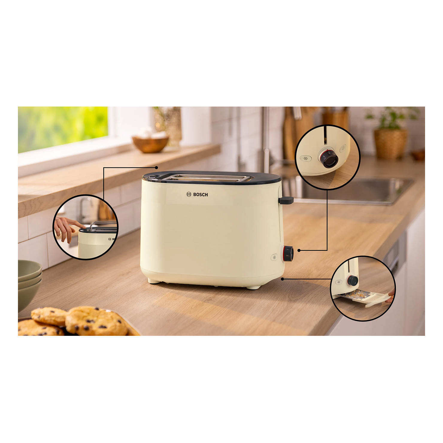 Тостер Bosch TAT2M127